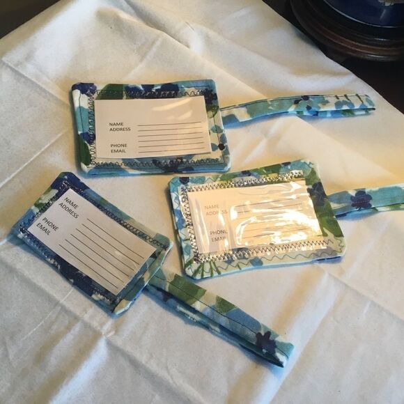 NWOT. Handmade Luggage/Backpack Tags - Picture 4 of 4